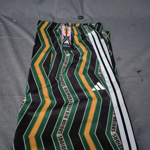 ADIDAS X FARM RIO TIRO TRAINING PANTS – BLACK/GREEN/YELLOW, UK M