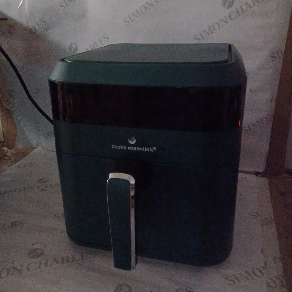 COOKS ESSENTIALS AIR FRYER - EMERALD