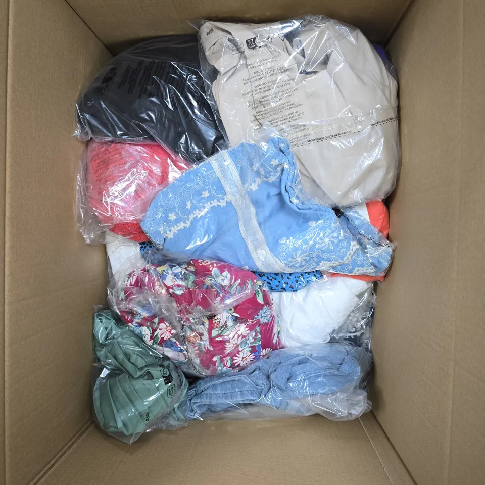 APPROXIMATELY 10 ASSORTED WOMENS CLOTHING PRODUCTS IN VARIOUS STYLES & SIZES