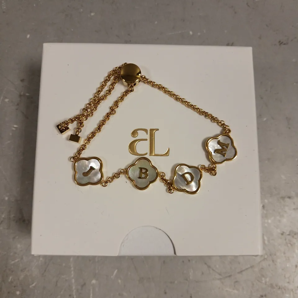 ABBOTT LYON PERSONALISED 'JBDM' BRACELET 