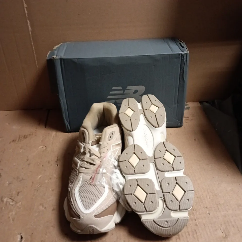 NEW BALANCE SNEAKERS – BEIGE/STONE, MEN'S CASUAL TRAINERS - SIZE UK 10.5