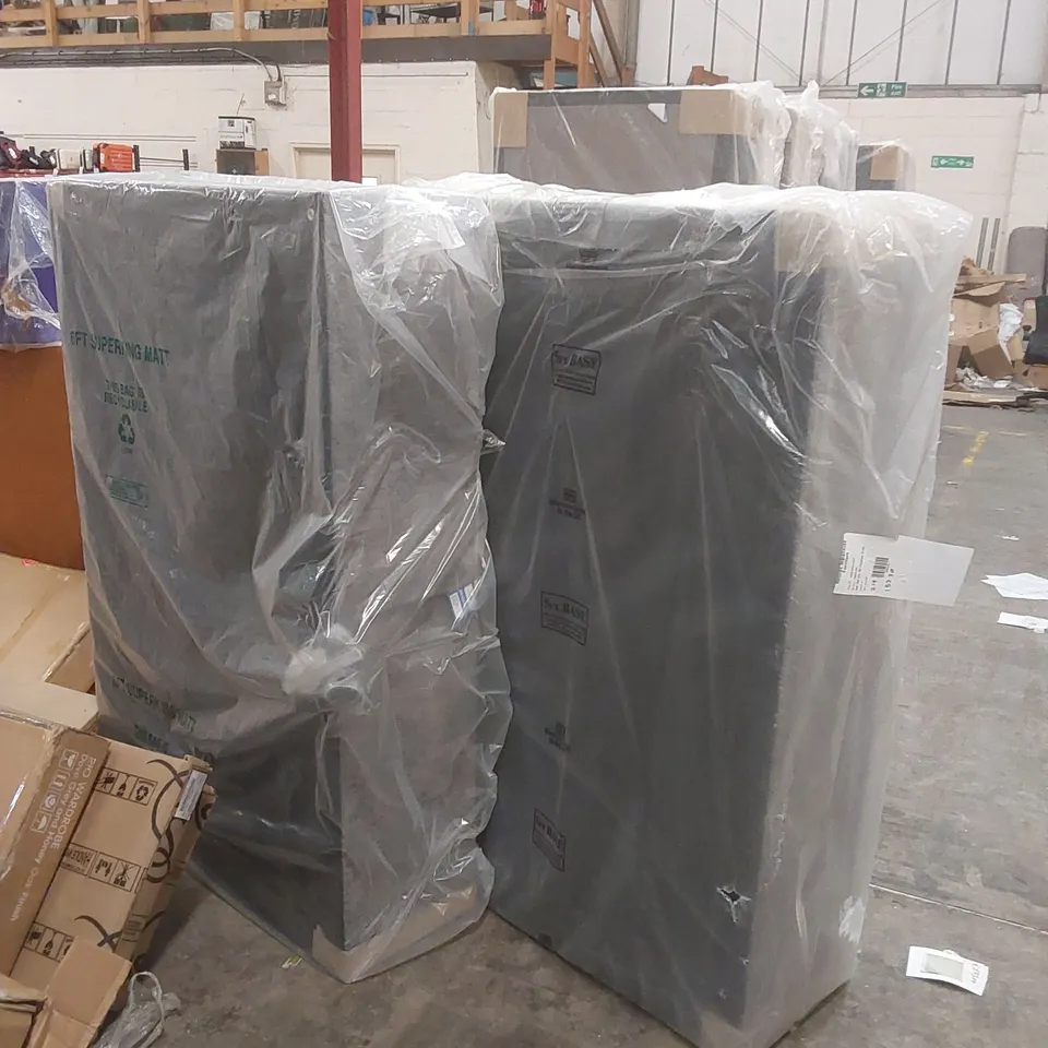 BAGGED DIVAN BED BASE 5ft (2 PARTS)