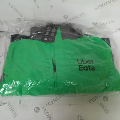 BAGGED 3 IN 1 UBER EATS THERMAL JACKET SIZE UNSPECIFIED