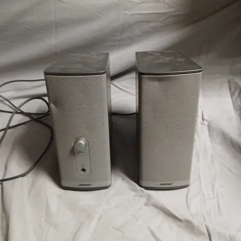 BOSE COMPANION 2 SERIES II MULTIMEDIA SPEAKER SYSTEM-SMALL DENTS TO BOTH SPEAKERS 