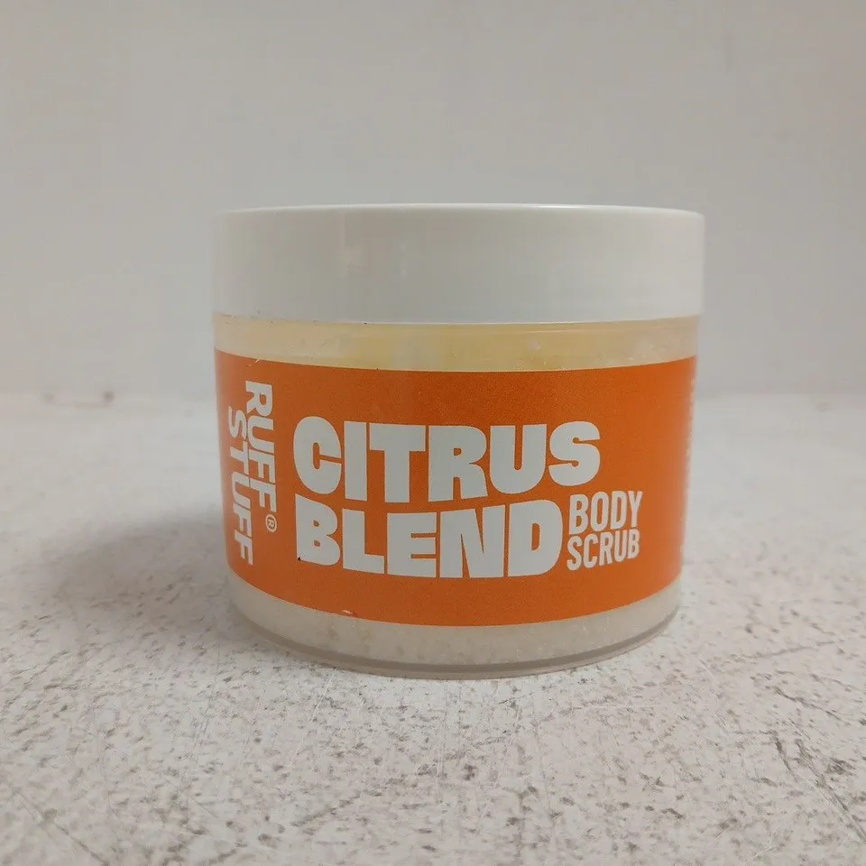RUFF STUFF CITRUS BLEND BODY SCRUB - 250G