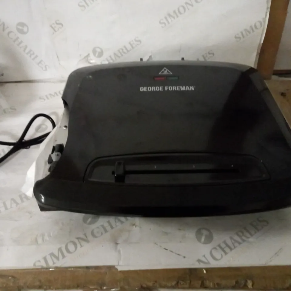 GEORGE FOREMAN FAT REDUCING GRILL