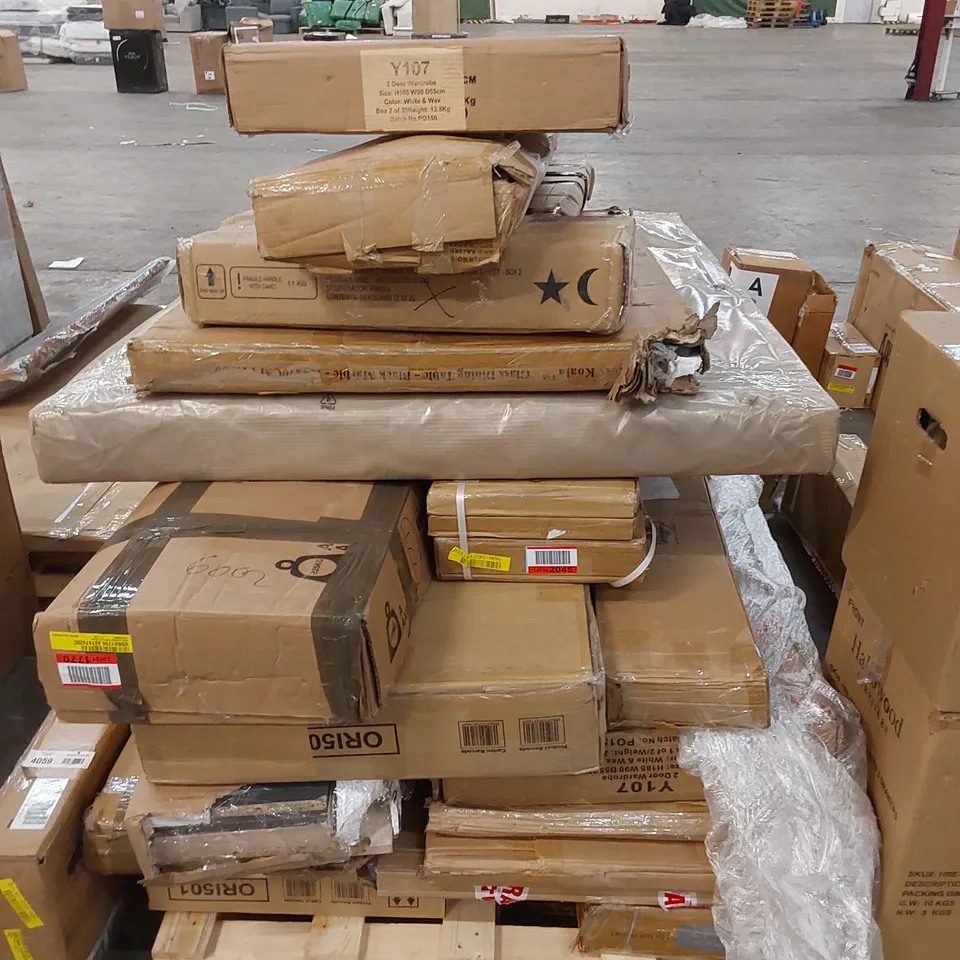 PALLET TO CONTAIN ASSORTED BOXED FURNITURE AND FURNITURE PARTS