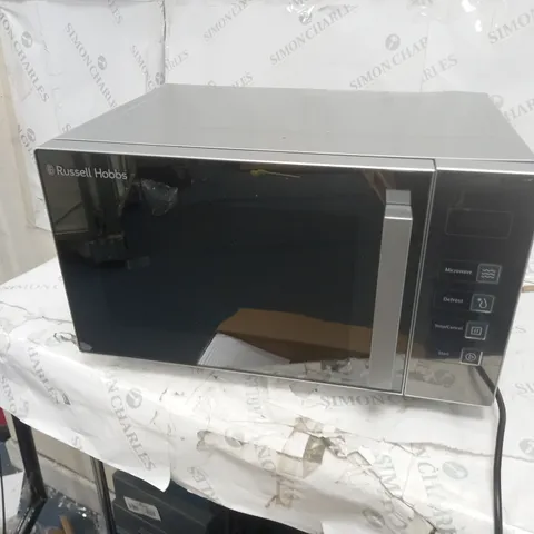 RUSSELL HOBBS RHEM2301S EASI DIGITAL FLATBED MICROWAVE - SILVER
