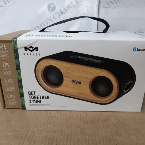 BOXED MARLEY GET TOGETHER 2 MINI BLUETOOTH SPEAKER