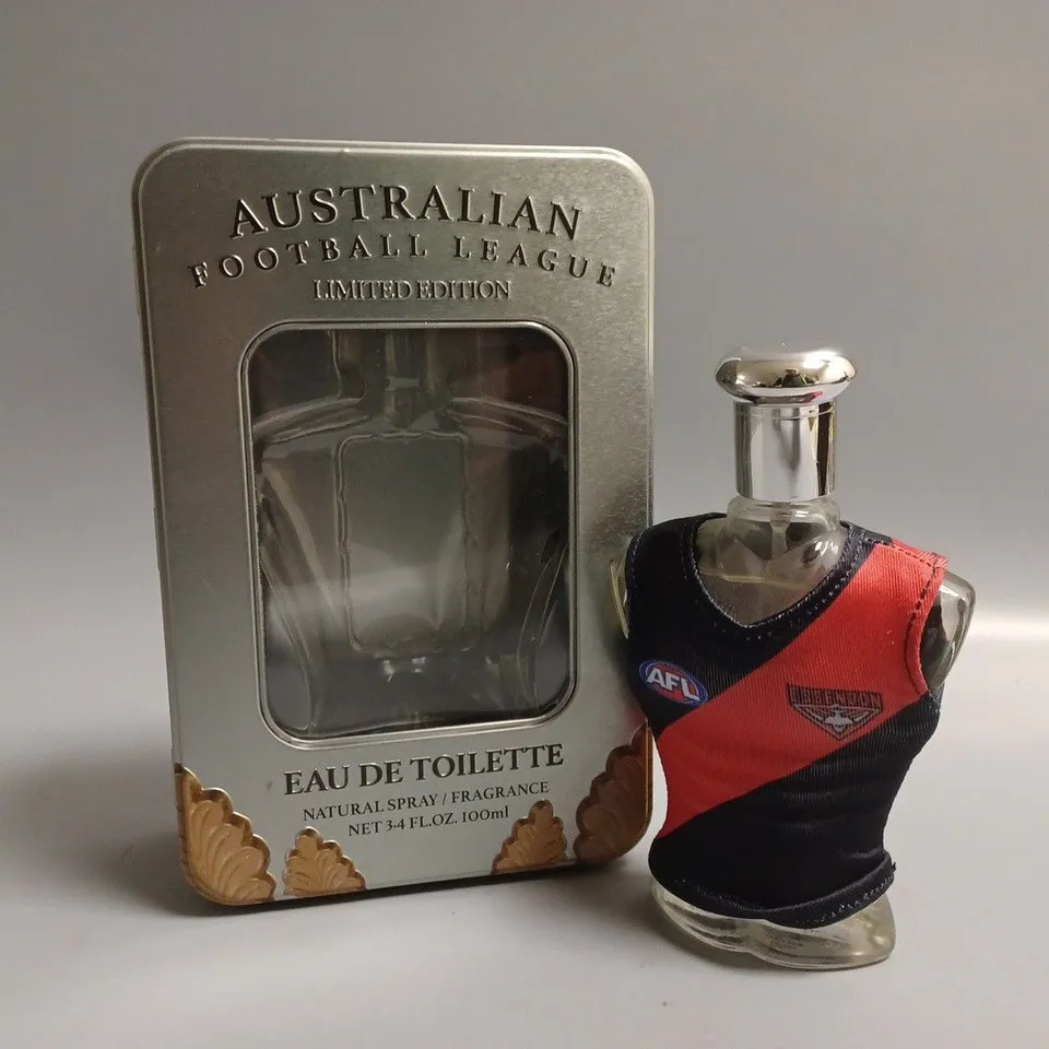 APPROXIMATELY 4 AUSTRALIAN FOOTBALL LEAGUE LIMITED EDITION EAU DE TOILETTE (100ml) (ESSENDON)