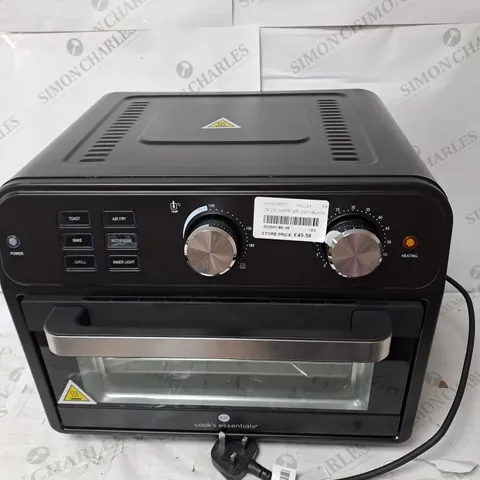 COOK'S ESSENTIAL AIR FRYER OVEN IN COOL GREY