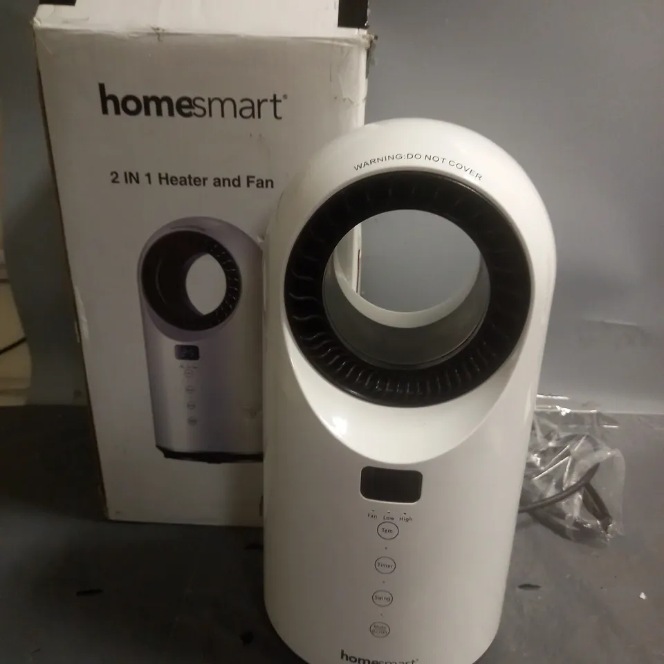 HOMESTART 2IN1 HEATER AND FAN