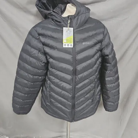 MOUNTAIN WAREHOUSE SEASONS WOMENS PADDED JACKET IN JET BLACK SIZE 16