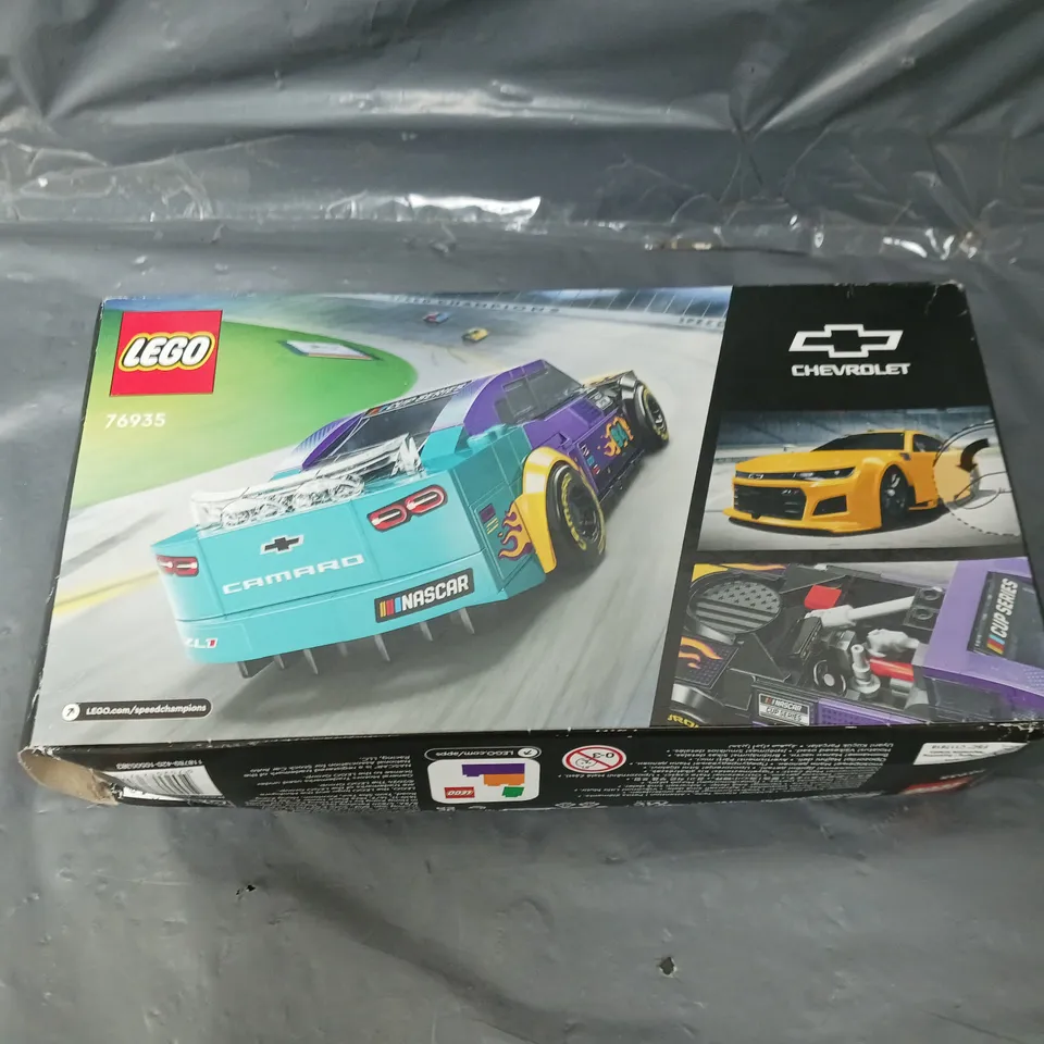 LEGO SPEED CHAMPIONS NASCAR NEXT GEN CHEVROLET CAMARO ZL1 76935 9+