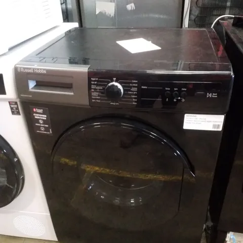 RUSSELL HOBBS RH814W111B 11 SERIES 8KG LOAD, 1400RPM SPIN WASHING MACHINE - BLACK