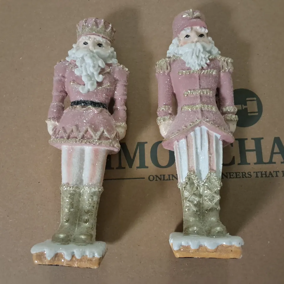 LOT OF 24 BRAND NEW PAIRS OF NUTCRACKER DECORATIONS 