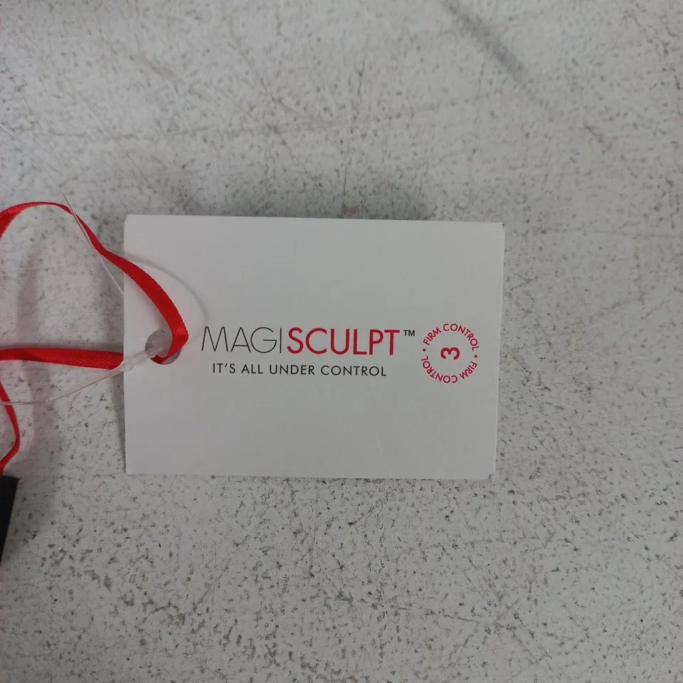 MAGISCULPT SHAPEWEAR – BLACK FIRM-CONTROL BODYSUIT, UK 22 (EU50 US18) – TAG ATTACHED