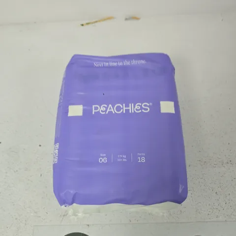 PEACHES BABY DIAPERS PANTS SIZE 6 – PACK OF 18
