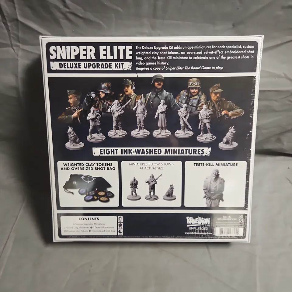 SEALED SNIPER ELITE DELUXE UPGRADE KIT