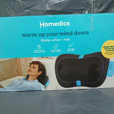 HoMedics Shiatsu Pillow + Heat Massager (Model SP-S50H)