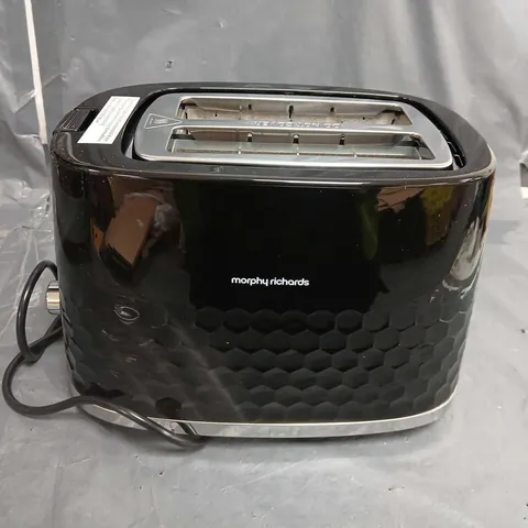 MORPHY RICHARDS HIVE 2 SLICE TOASTER IN BLACK 