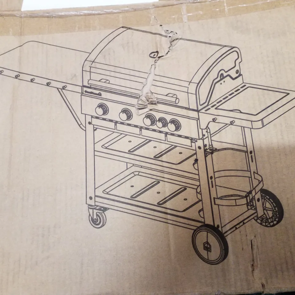 BOXED GOODHOME OWSLEY MODEL OWSL 4.1 GAS BARBECUE 