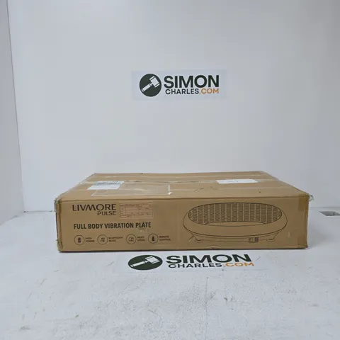 LIVMORE PULSE FULL BODY VIBRATION PLATE – BOXED