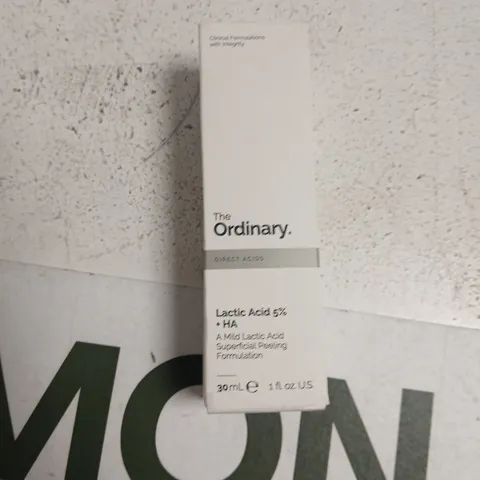 THE ORDINARY LACTIC ACID 5% + HA – FACIAL SKIN CARE, 30 ML, BOXED