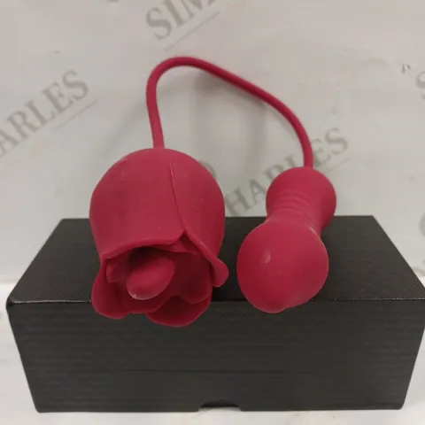 BOXED SKYLAR RED ROSE CLITORAL MASSAGER