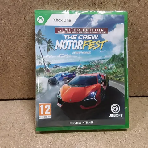 XBOX ONE LIMITED EDITION THE CREW MOTOR FEST GAME 