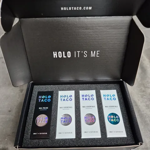 HOLO TACO 4 PIECE NAIL POLISH SET