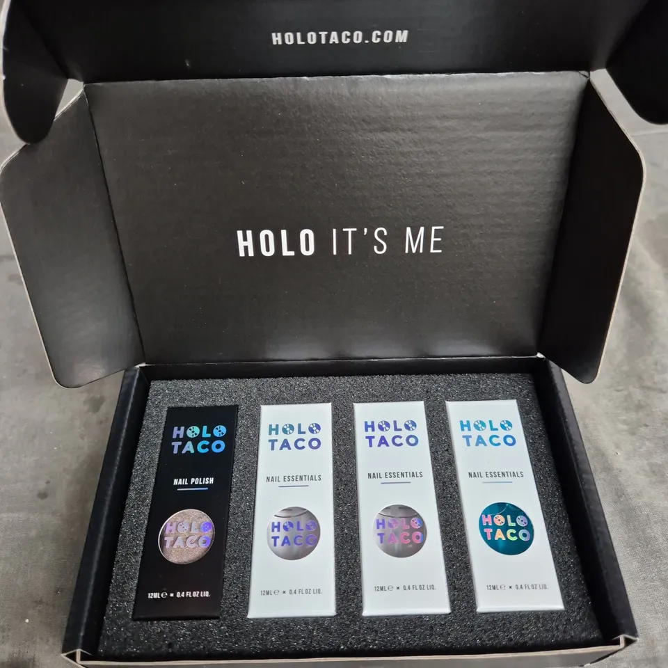 HOLO TACO 4 PIECE NAIL POLISH SET