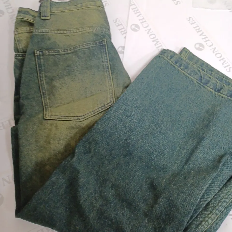 JADED LONDON NEW FIT COLOSSUS - SANDBLAST BLUE JEANS - W24