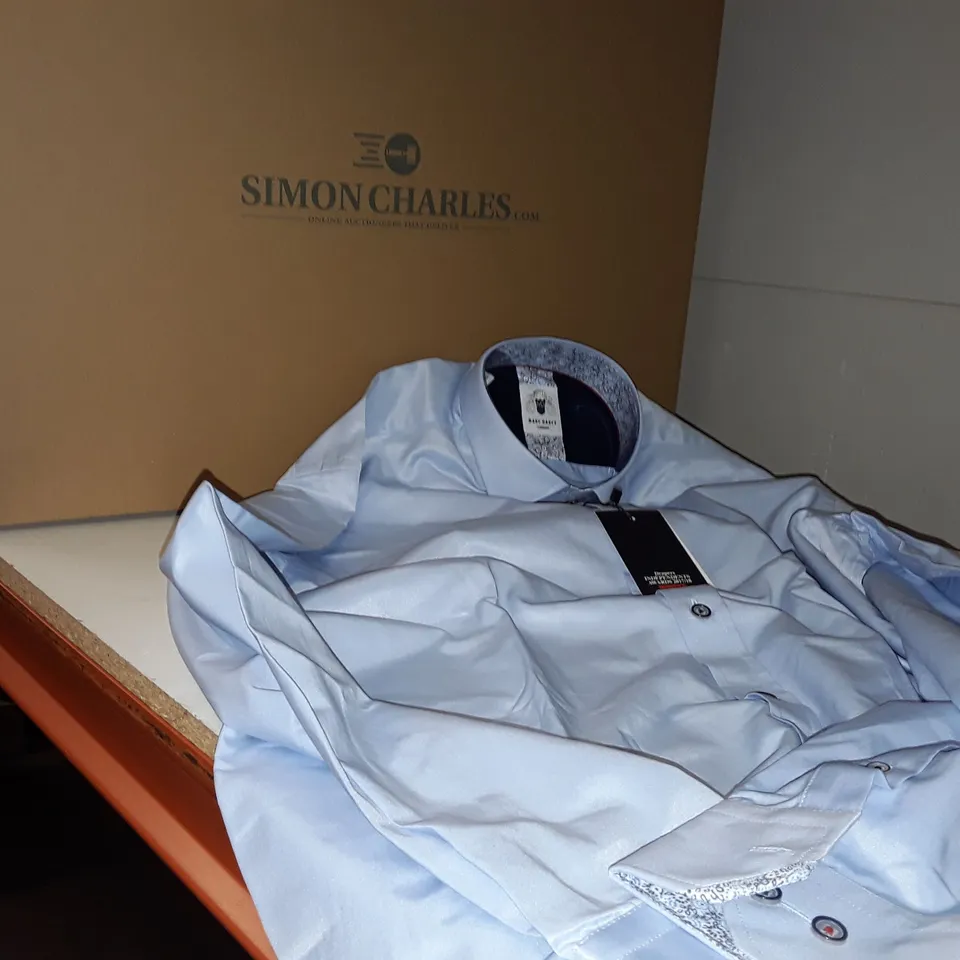 MARC DARCY SKY BLUE LONG SLEEVE SHIRT SIZE XL