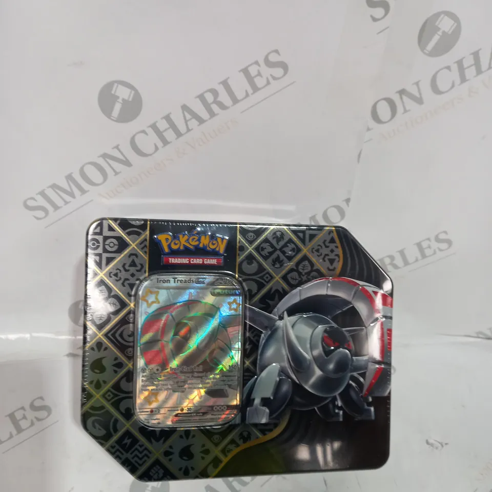 POKÉMON TCG: SCARLET & VIOLET-PALDEAN FATES TIN (SHINY IRON TREADS EX)