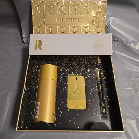 BOXED PACO RABANNE 1 MILLION EAU DE TOILETTE GIFT SET