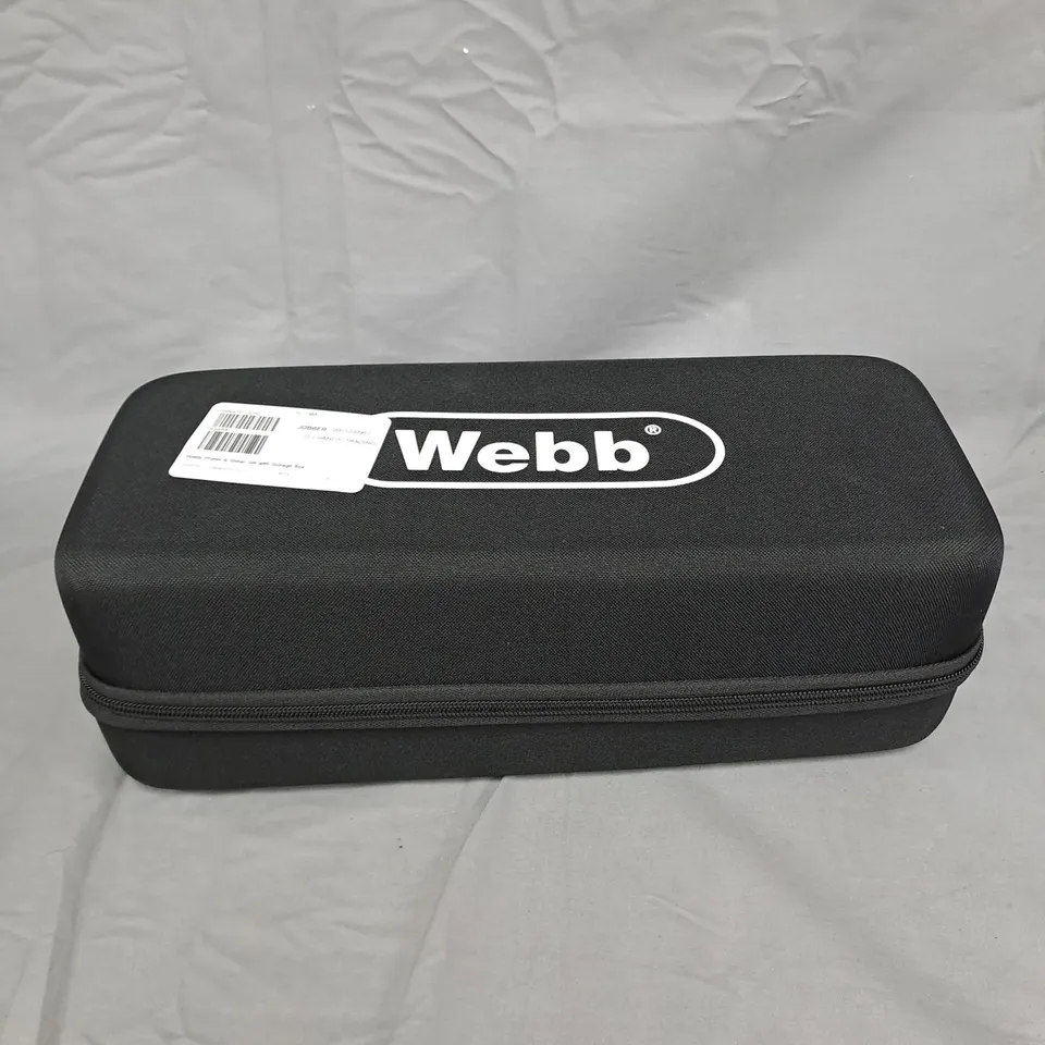 WEBB PRUNER & SHEAR SET WITH STORAGE BOX