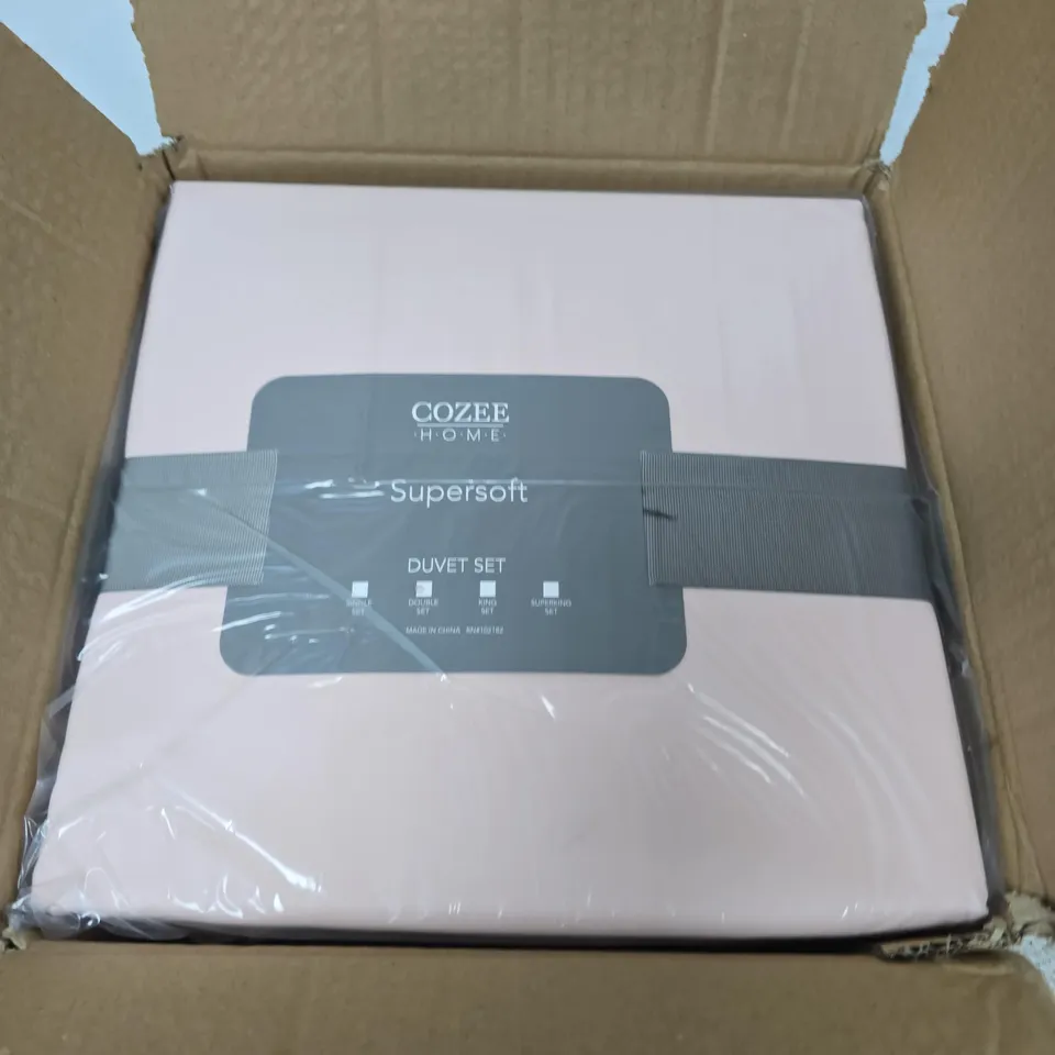 SUPERSOFT BY COZEE HOME DUVET SET - DOUBLE