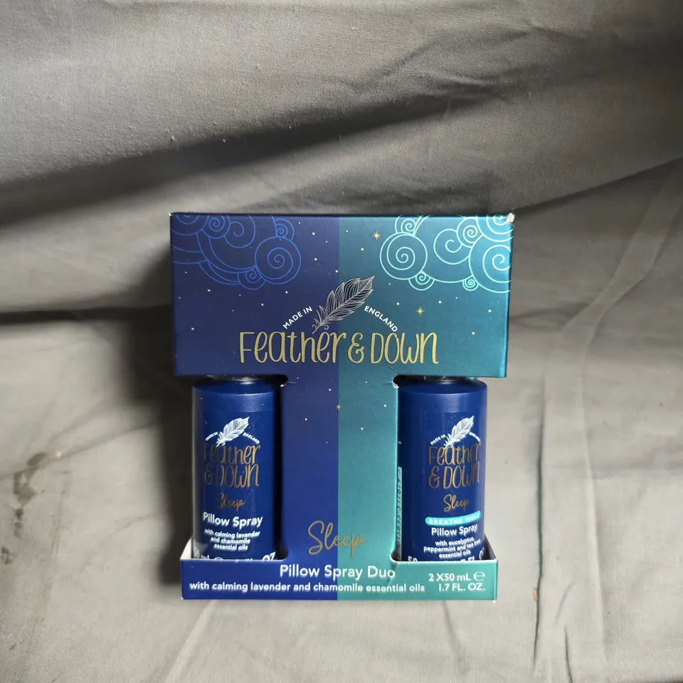 FEATHER & DOWN SLEEP PILLOW SPRAY DUO – 2 X 50 ML