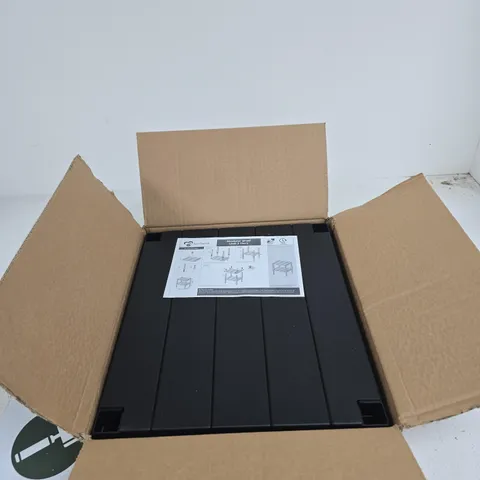 SEV PLASTIK MODULAR SHELF 2 TIER UNIT BOXED BLACK