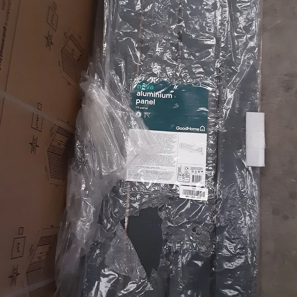 NEVA GREY ALUMINIUM PANEL APPROXIMATELY 44.1CMX179.1CM