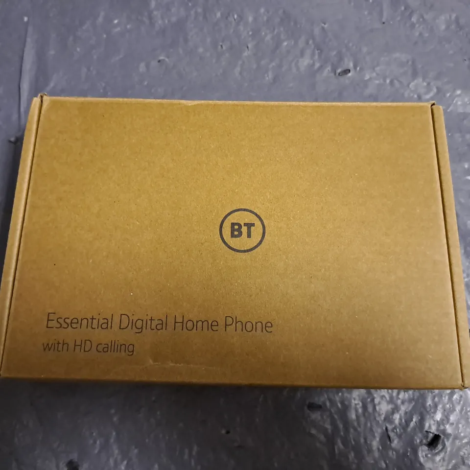 BOXED BT ESSENTIAL DIGITAL HOME PHONE