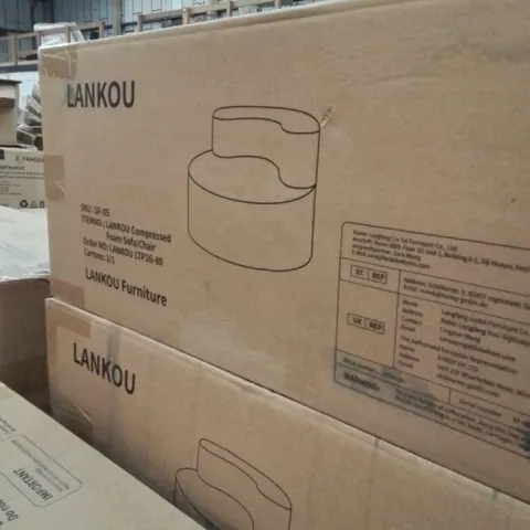 BOXED FOAM SOFA/CHAIR