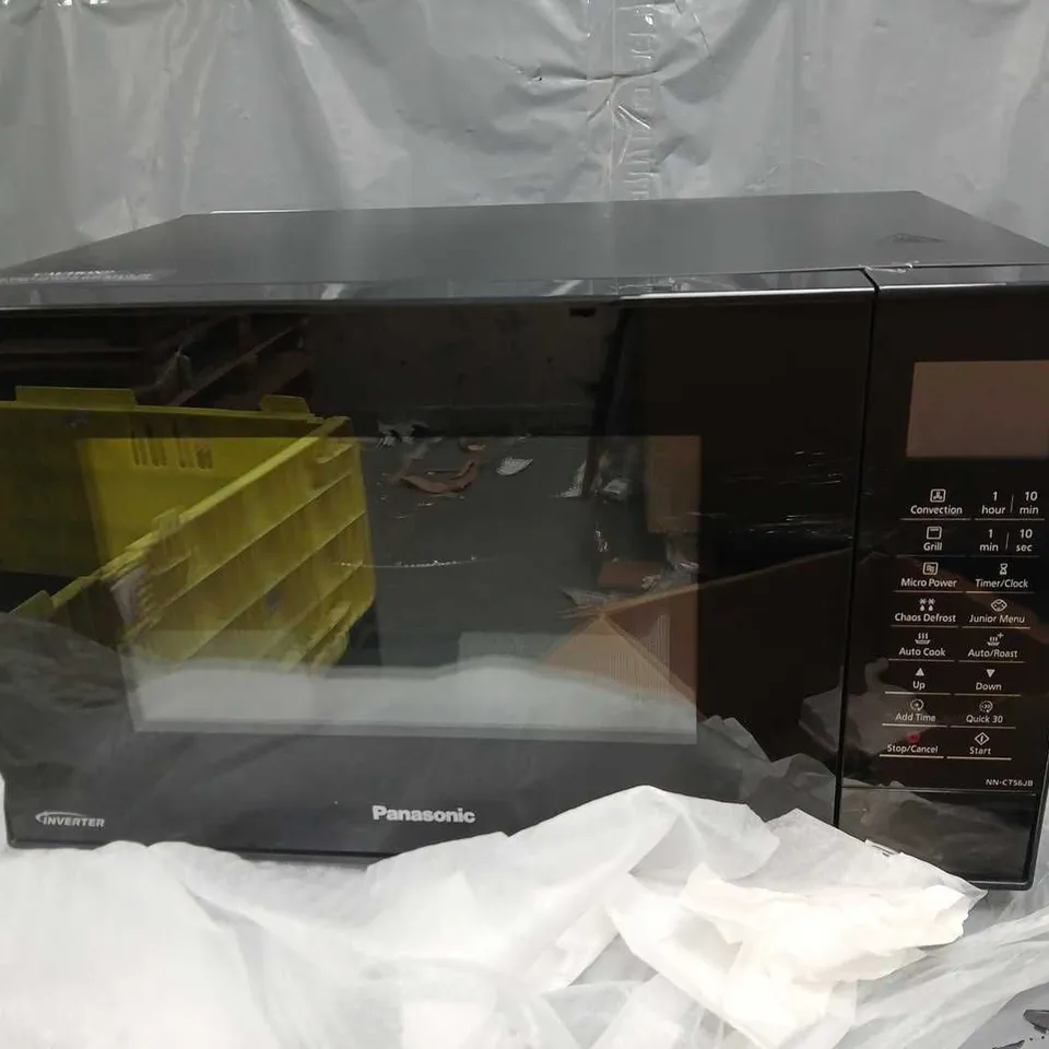 BOXED PANASONIC NN-CT56JB MICROWAVE IN BLACK - COLLECTION ONLY