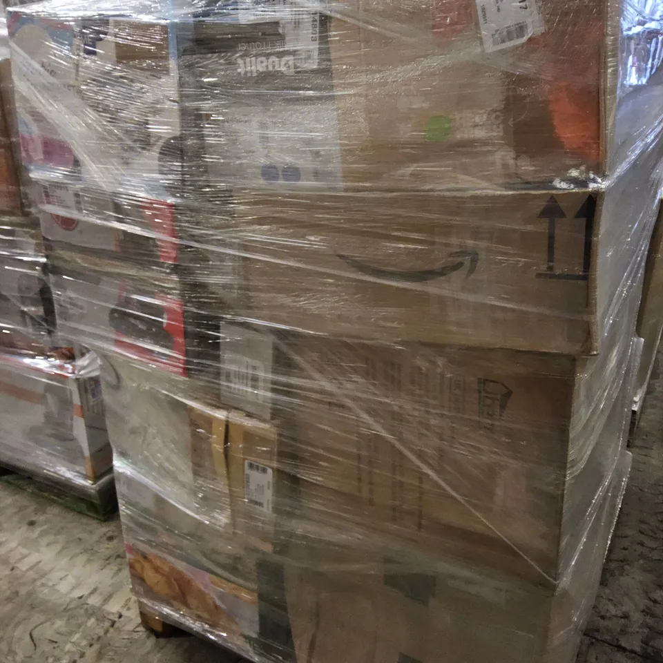 PALLET OF APPROXIMATELY 34 UNPROCESSED RAW RETURN HOUSEHOLD AND ELECTRICAL GOODS TO INCLUDE;