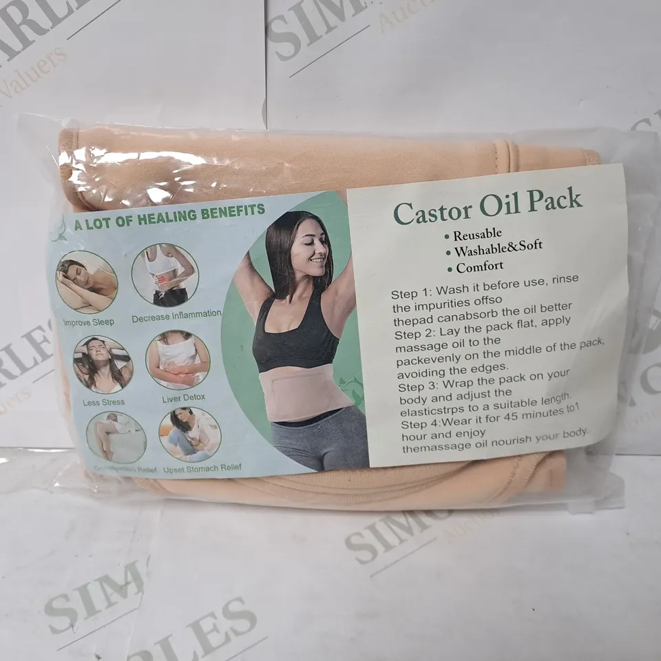 APPROXIMATELY 12 CASTOR OIL PACK