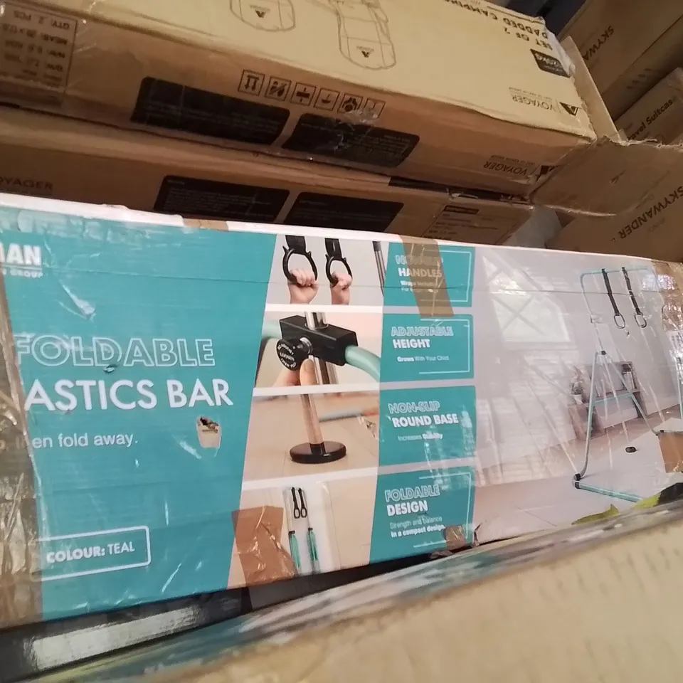 BOXED KAYMAN KIDS FOLDABLE GYMNASTICS BAR