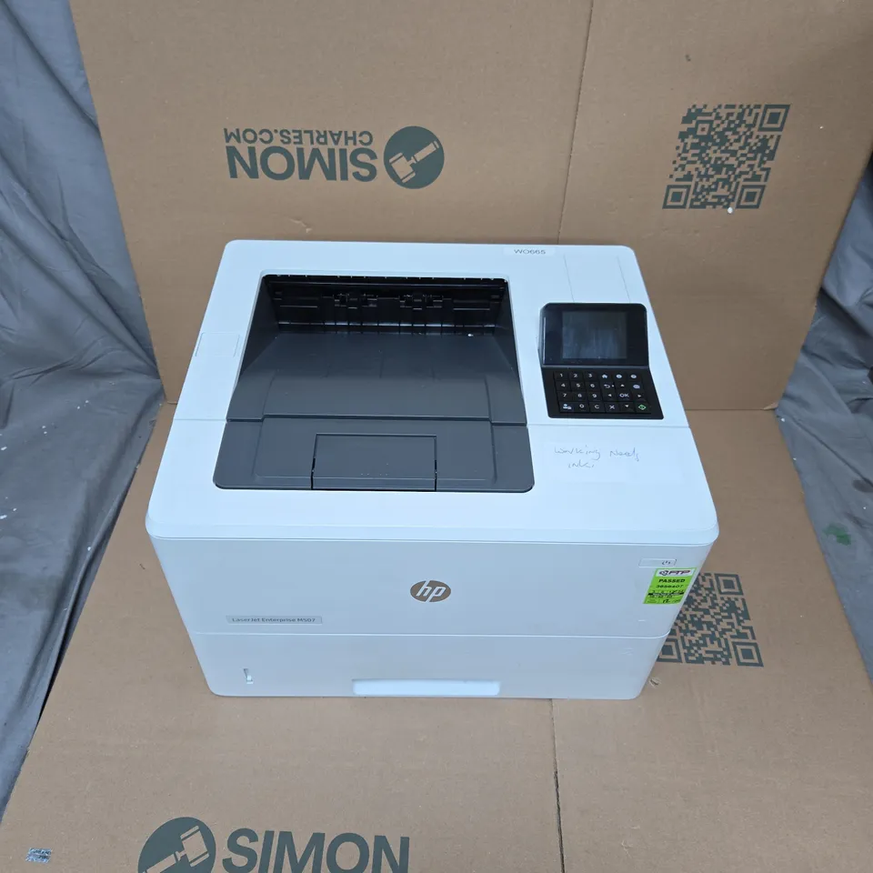 HP LASERJET ENTERPRISE M507 PRINTER - BOXED