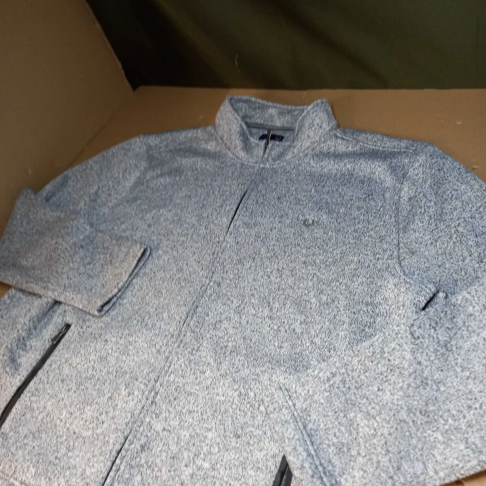MENS ZIPPED LINCOLN KNITTED CARDIGAN SIZE 3XL