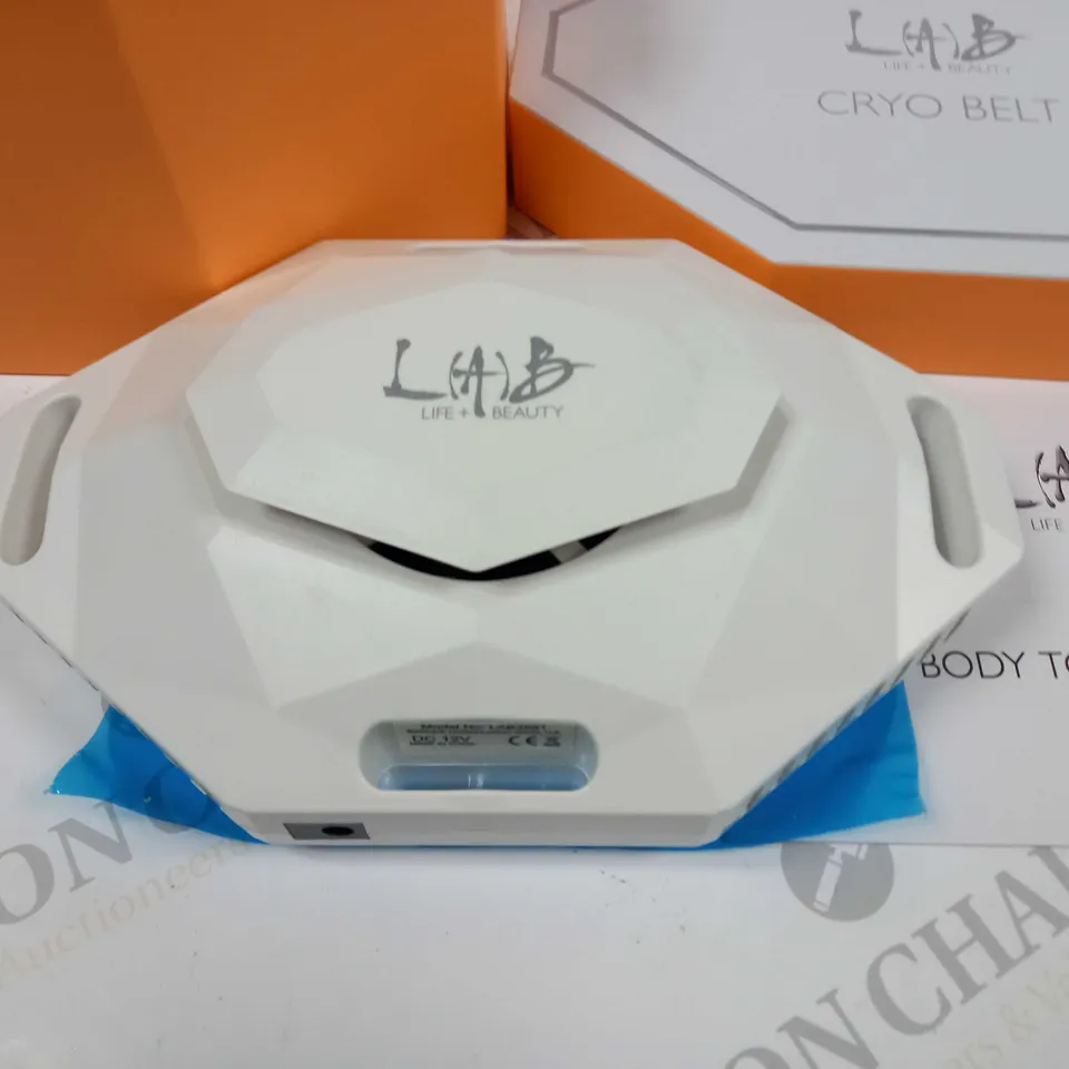 BOXED LAB CRYO BELT WITH EMS AND RED LED LIGHT